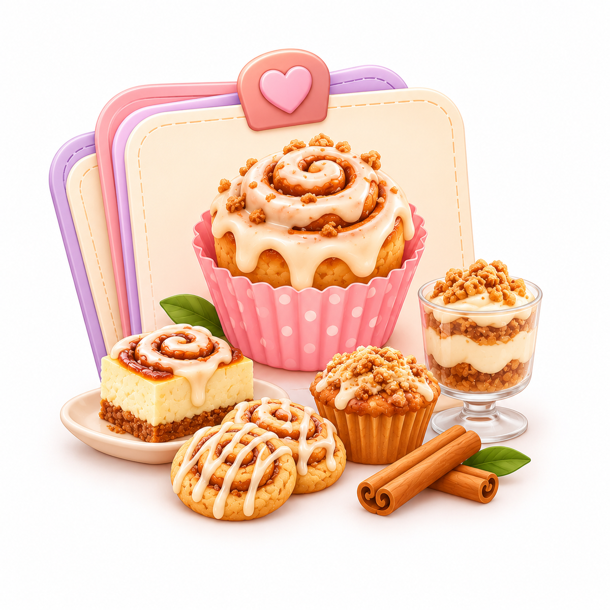 100 Cinnamon Roll Inspired Desserts & Treats