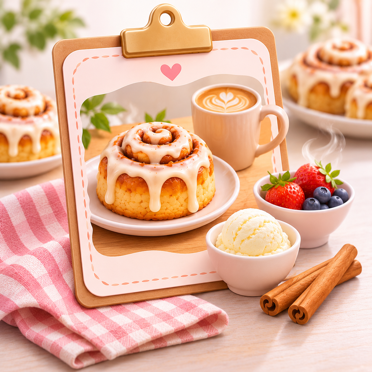 Cinnamon Roll Serving & Pairing Guide