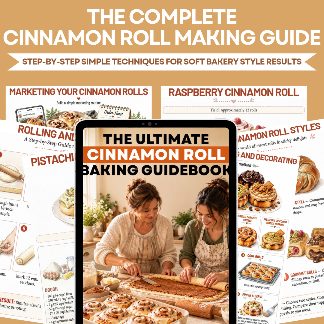 The Complete Cinnamon Roll Making Guidebook