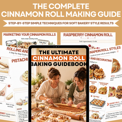 The Complete Cinnamon Roll Making Guidebook