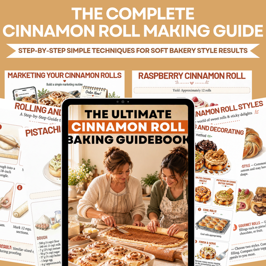 The Complete Cinnamon Roll Making Guidebook