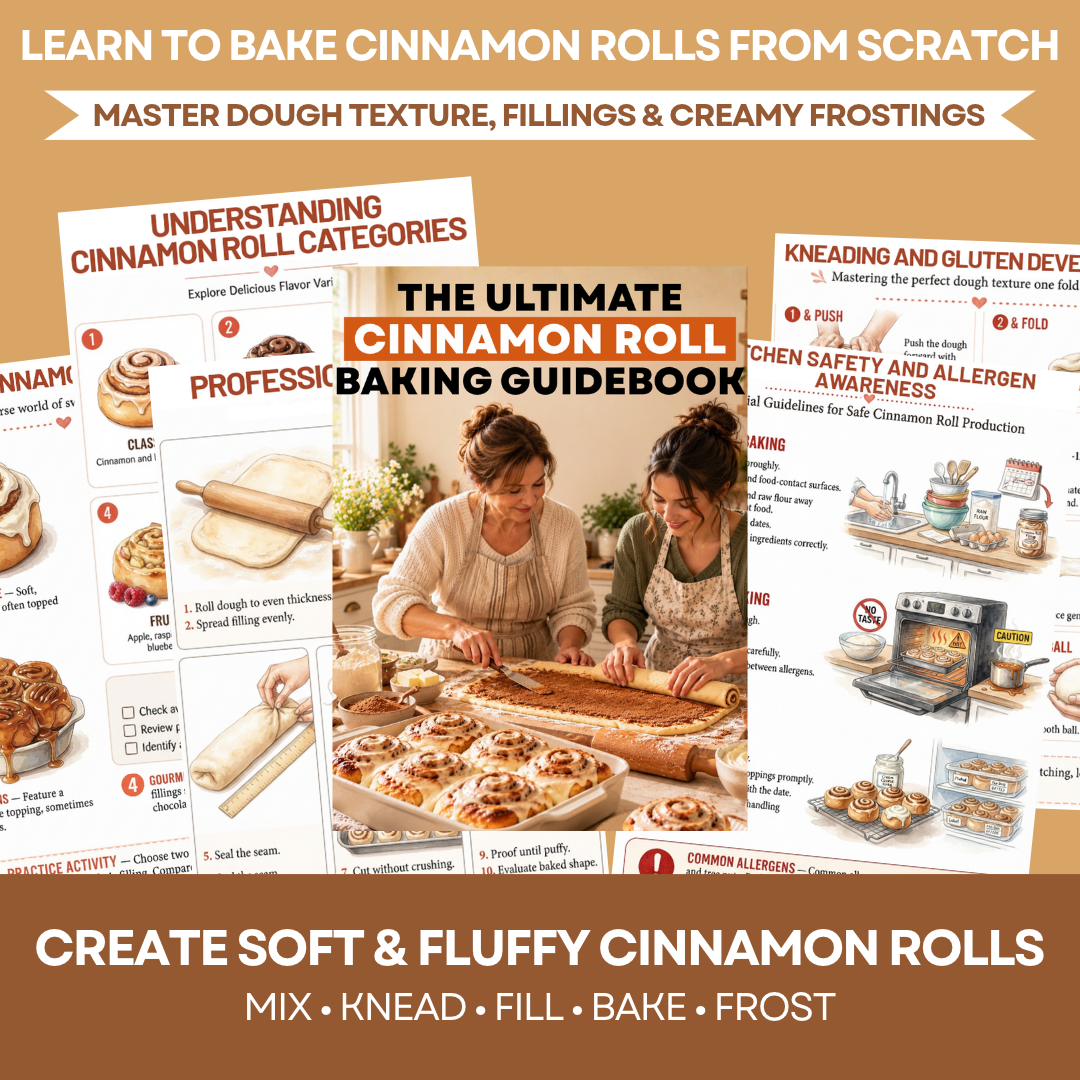 The Complete Cinnamon Roll Making Guidebook