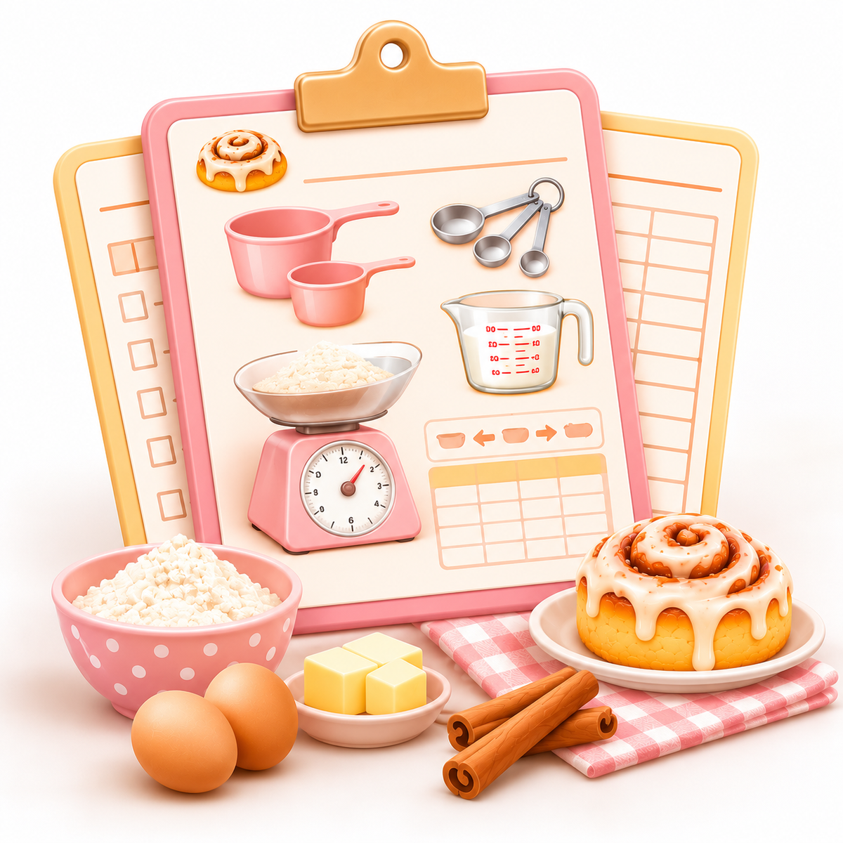 Baking Measurement & Conversion Cheat Sheets