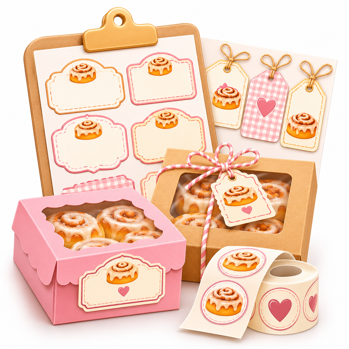 Printable Bakery Labels & Gift Tags
